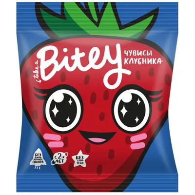 Bite Мармелад Фруктово-ягодный КЛУБНИКА