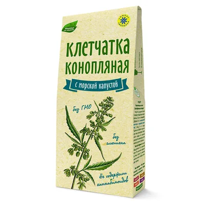 Компас здоровья Клетчатка конопляная с морской капустой