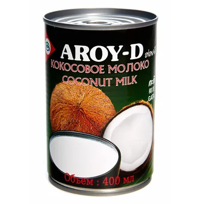 ЭП Молоко кокосовое AROY-D 400 мл ж/б