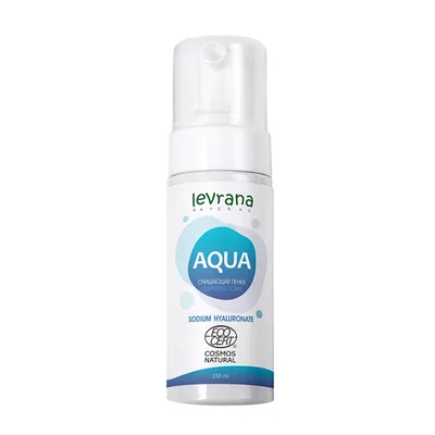 ЛЕВРАНА Пенка для умывания AQUA с гиалуроновой кислотой