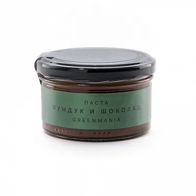 Nilambari Паста GreenMania ФУНДУК И ШОКОЛАД