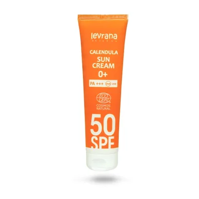ЛЕВРАНА Крем для тела солнцезащитный Календула 50 SPF