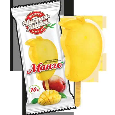 Мороженое эскимо МАНГО (флоупак)