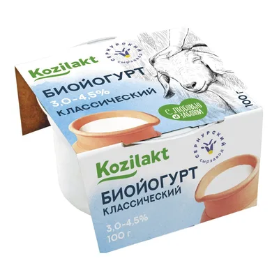 Биойогурт из козьего молока Формула здоровья м д ж 3,0-4,5%