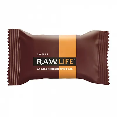 R.A.W. LIFE SWEETS Апельсиновый трюфель