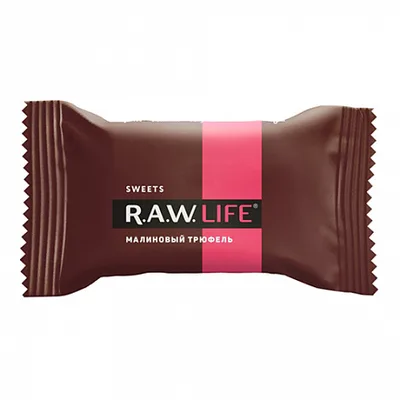 R.A.W. LIFE SWEETS Малиновый трюфель