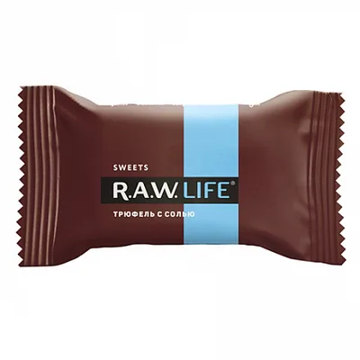 R.A.W. LIFE SWEETS Трюфель с солью