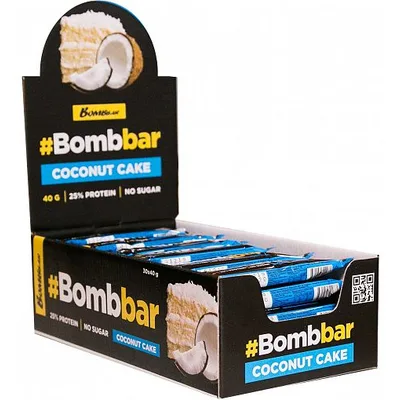 BOMBBAR Батончик глазированный 40 г Кокосовый торт
