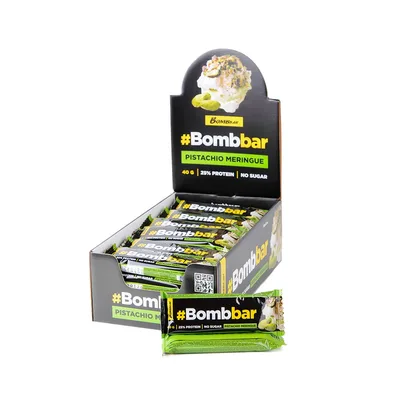 BOMBBAR Батончик глазированный 40 г Фисташковая меренга