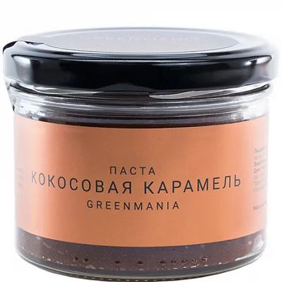 Nilambari Паста GreenMania КОКОСОВАЯ КАРАМЕЛЬ