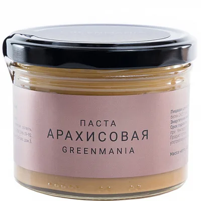 Nilambari Паста GreenMania АРАХИСОВАЯ