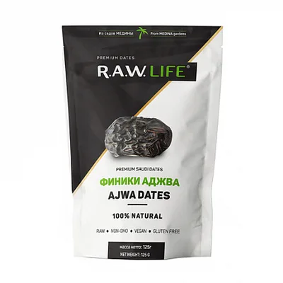 R.A.W. LIFE Финики Ajwa (Аджва)