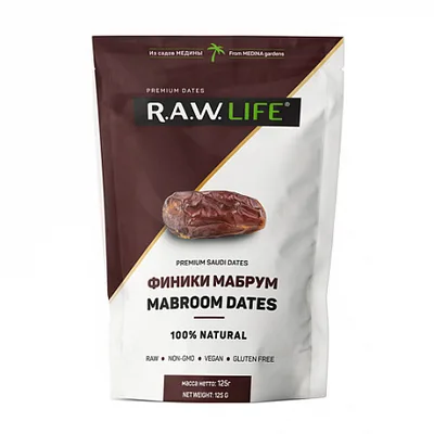 R.A.W. LIFE Финики Mabroom (Мабрум)