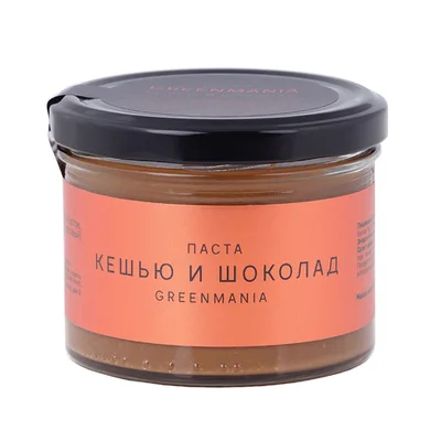Nilambari Паста GreenMania кешью шоколад