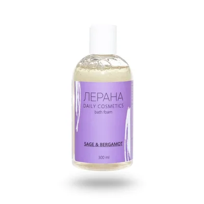 ЛЕВРАНА Пена для ванны Шалфей и бергамот