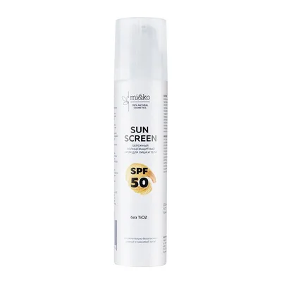 МиКо Крем для лица и тела солнцезащитный бережный Sun Screen SPF50