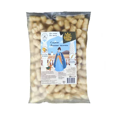 Natfoods Сладкие палочки "Царевны полей" Ячневые 65г Без Сахара