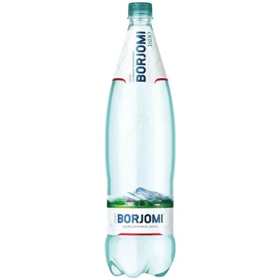 Вода питьевая лечебно-столовая газированная"Боржоми" 1,25л ПЭТ