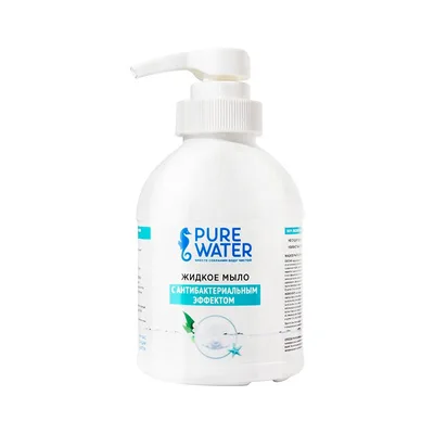 Мыло жидкое Pure Water с бактерицидным эффектом