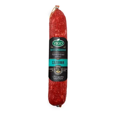 Продукт растительный "Колбаса полукопченая "Салями Пряная"