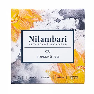 Nilambari Шоколад Nilambari горький 70% (65 г)