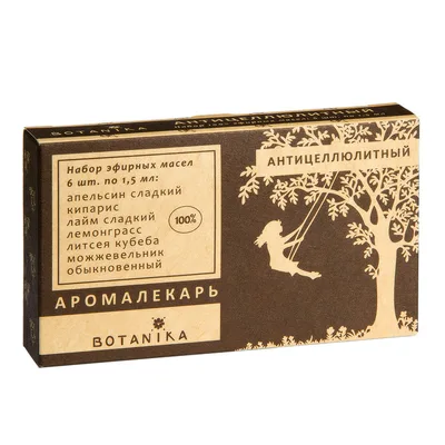 Антицеллюлитный набор 100% эфирных масел Botavikos