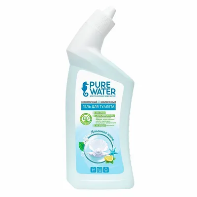 Гель для туалета Pure Water Лимонная мята