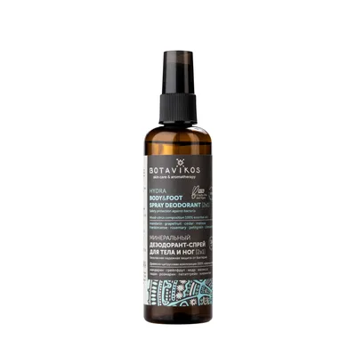 Минеральный дезодорант-спрей для тела и ног Aromatherapy Hydra