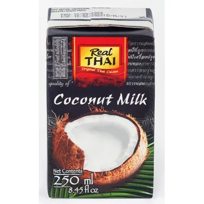 ЭП Кокосовое молоко "REAL THAI" 250 мл Tetra Pak