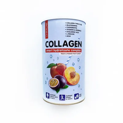 CHIKALAB Коктейль Collagen "Персик-маракуйя"