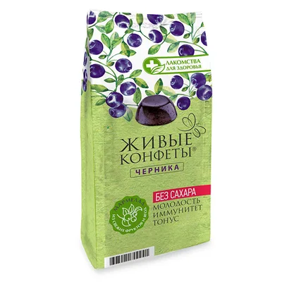 Мармелад желейный с Черникой