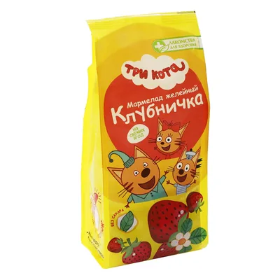 Мармелад Три Кота Клубничка