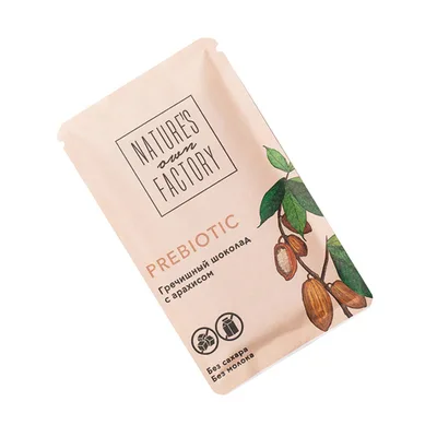 Nature`s own factory Шоколад Горький гречишный с арахисом PREBIOTIC