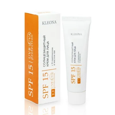 Клеона 7.7 Крем солнцезащитный для лица SPF 15