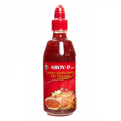 ЭП Соус Чили сладкий для курицы AROY-D 350 г ст/б