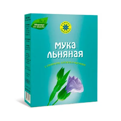 Компас здоровья Мука льняная с селеном калием магнием