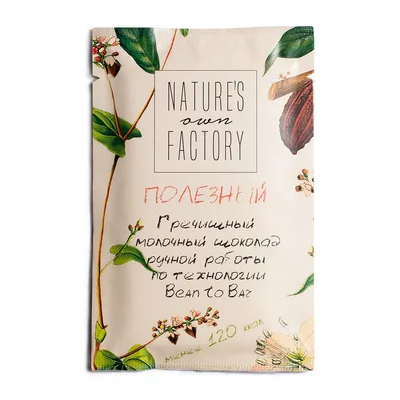 Nature`s own factory Шоколад молочный с гречишным чаем