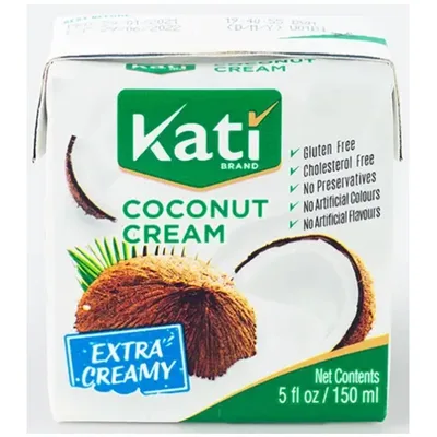 Кокосовые сливки "KATI" 150мл. Tetra Pak