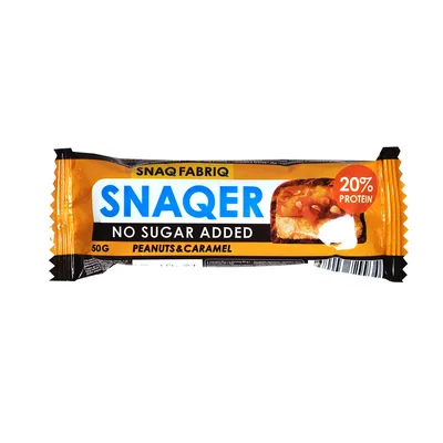 SNAQ FABRIQ Батончик глазированый 50гр Арахис-Карамель