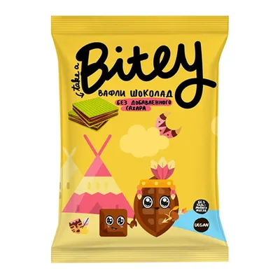 Bite Детские вафли "Шоколад"