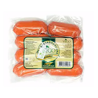 Продукт растительный "Сардельки с сыром"