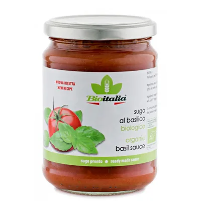 Bioitalia Томатный соус с базиликом