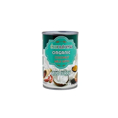 ECONUTRENA Молоко кокосовое с карри органическое