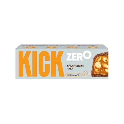 Батончик KICK SUGAR FREE Арахисовый в шоколаде