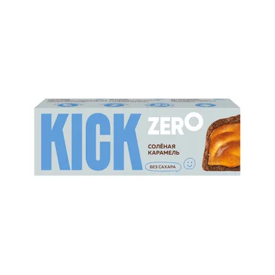 Батончик KICK SUGAR FREE с соленой Карамелью в Шоколаде