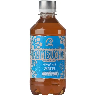 LAVA SUPERFOOD KOMBUCHA Черный чай ПЭТ