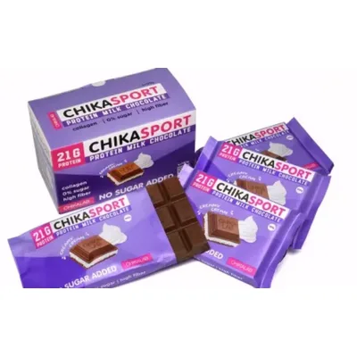 CHIKALAB Шоколад молочный со сливочной начинкой