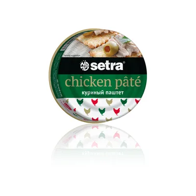 Паштет SETRA куриный Halal