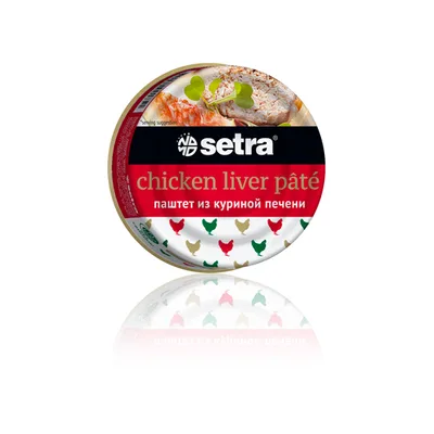 Паштет SETRA из куриной печени Halal