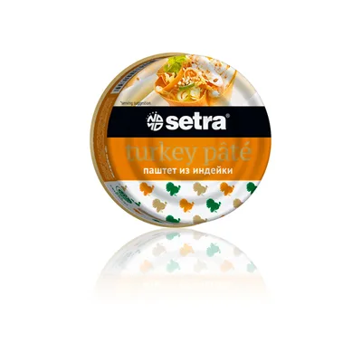 Паштет SETRA из индейки Halal